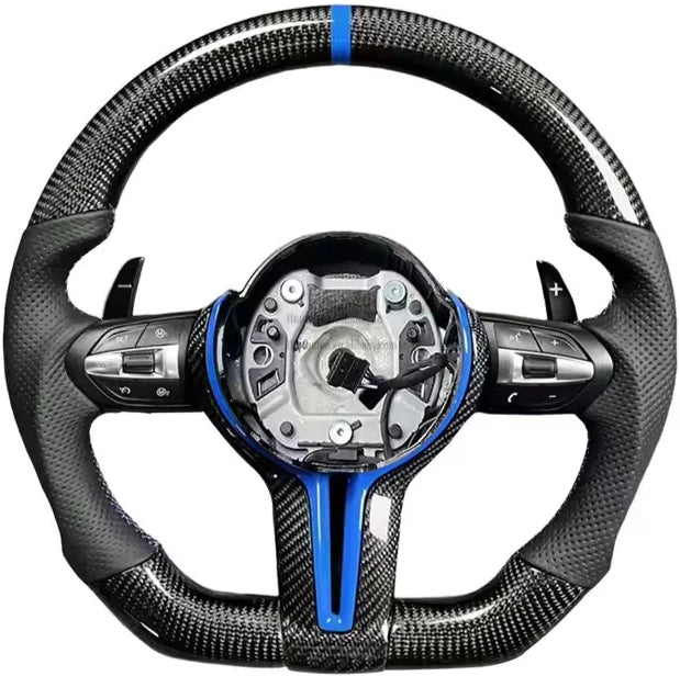 BMW F Series Flat Bottom Carbon Steering Wheel - main view