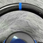 BMW F Series Flat Bottom Carbon Steering Wheel - flat bottom