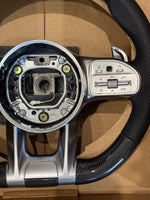 Mercedes AMG Carbon Steering Wheel - airbag