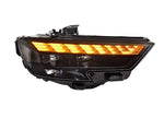 Audi A3 8V Facelift LED Headlights - close up