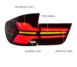 BMW X5 E70 LCI LED Tail Lights - installed