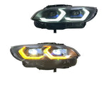 BMW E92 E93 Laser Style LED Headlights - angle