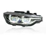 BMW F30 F31 Ikon Style LED Headlights - DRL