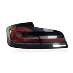 BMW F10 M5 LED tail lights - close-up