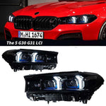 BMW G30 F90 Snake Eye LED Headlights - main view