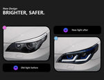 BMW E60 E61 Laser Style Headlights - DRL