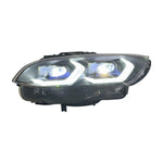 BMW E92 E93 Laser Style LED Headlights - lit
