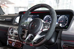 Mercedes-AMG steering wheel - carbon detail