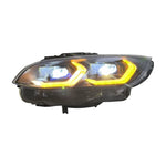 BMW E92 E93 Laser Style LED Headlights - rear