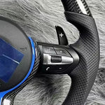 BMW F Series Flat Bottom Carbon Steering Wheel - rear