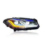 BMW F10 F11 G30 Style 2 Tone Headlights - lit