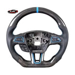 Ford Focus Nitrous Blue Carbon Steering Wheel - main view