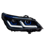 BMW E60 E61 Laser Style Headlights - lit