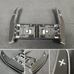 BMW F Series flat-bottom steering wheel - angle view