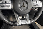 Mercedes-AMG steering wheel - top view