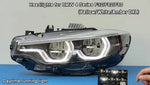 BMW F32 F36 Ikon V3 LCI Headlights - DRL