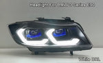 BMW E90 Laser Style LED Headlights - DRL detail