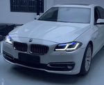 BMW F10 F11 G30 Style LED Headlights - angle