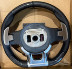 Mercedes AMG Carbon Steering Wheel - close up