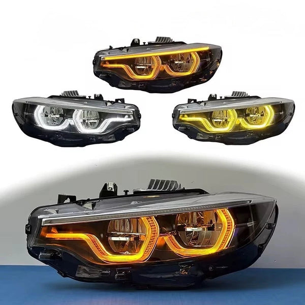 BMW F32 F36 Ikon V3 LCI Headlights - main view