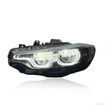 BMW F32 F36 Ikon V3 LCI Headlights - lit