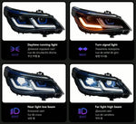BMW E60 E61 Laser Style Headlights - angle