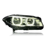 BMW F10 F11 M5 Adaptive LED Headlights - lit