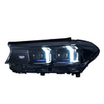 BMW G30 F90 Snake Eye LED Headlights - DRL detail