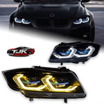 BMW E90 Laser Style LED Headlights - main view